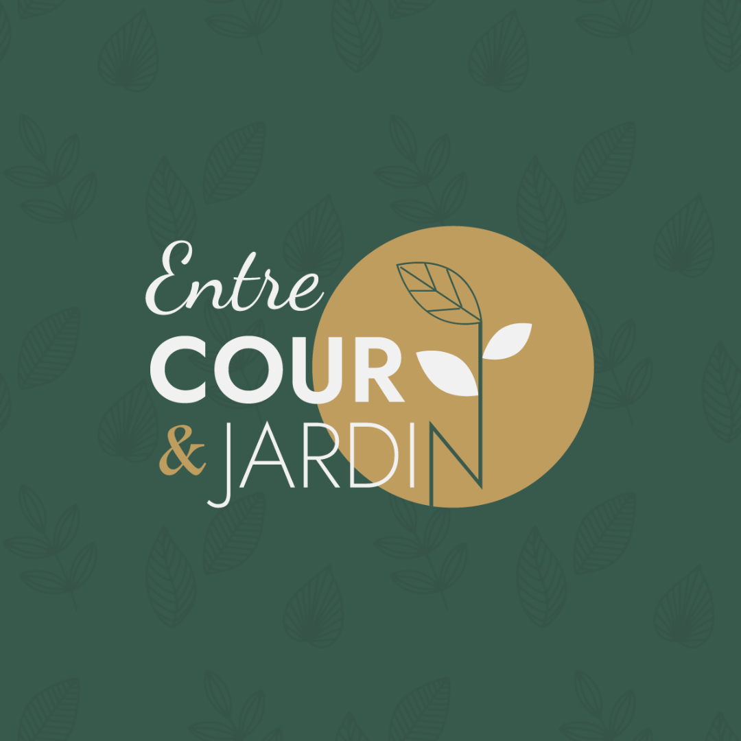 Flocage Logo Entre Cour et Jardin Léo Thibaut Paysagiste Dijon