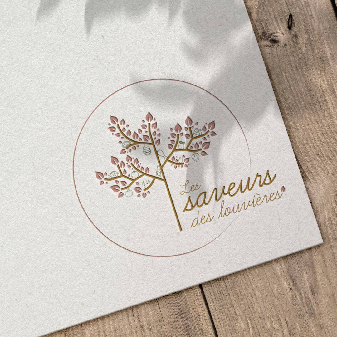 logo épicerie les saveurs des louvrières dijon