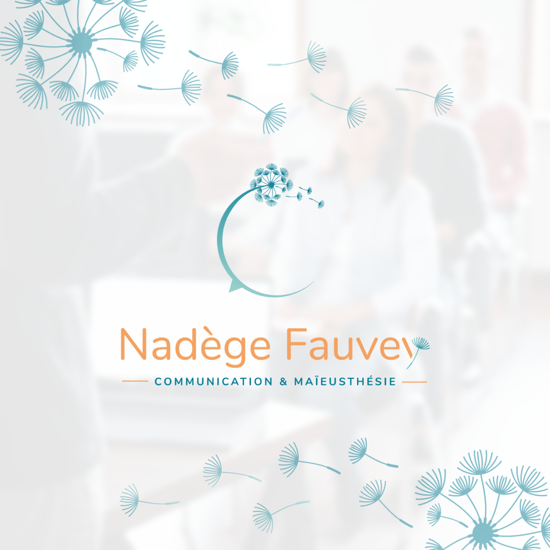 Logo Nadège Fauvey créée par l'agence Kyracom Dijon