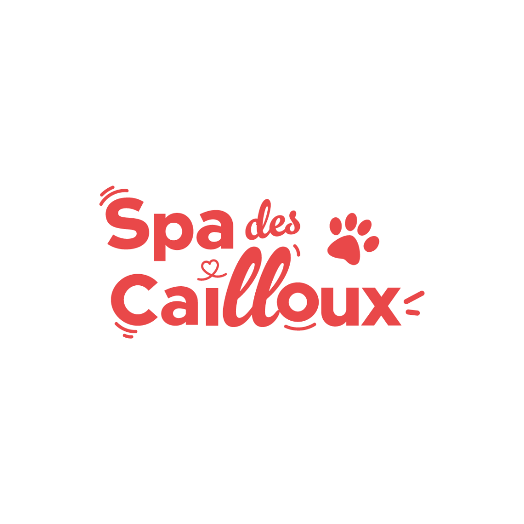 Logo SPA des Cailloux refonte faite par Kyracom Dijon sur fond blanc