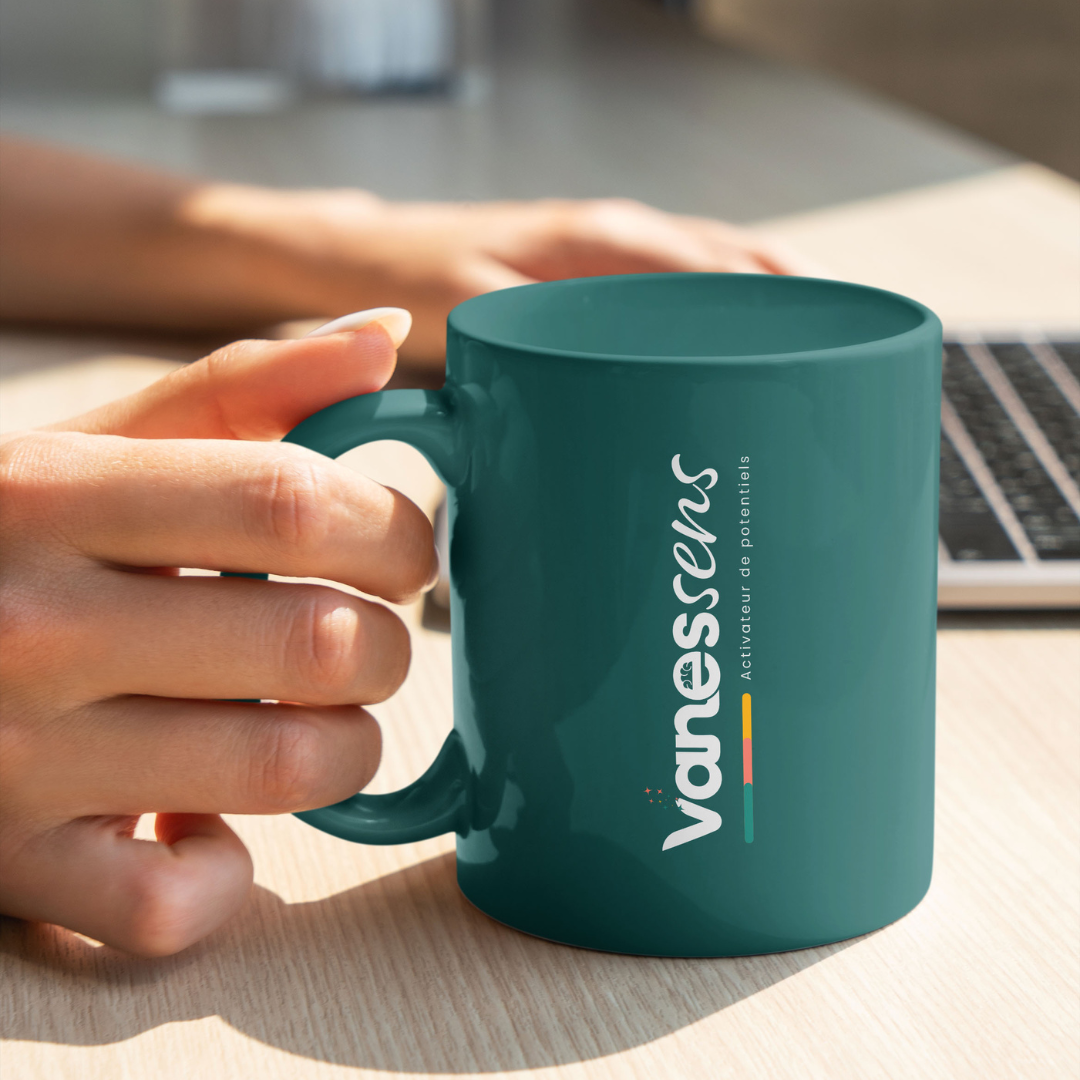 Mockup mug Vanessens coaching potentiel