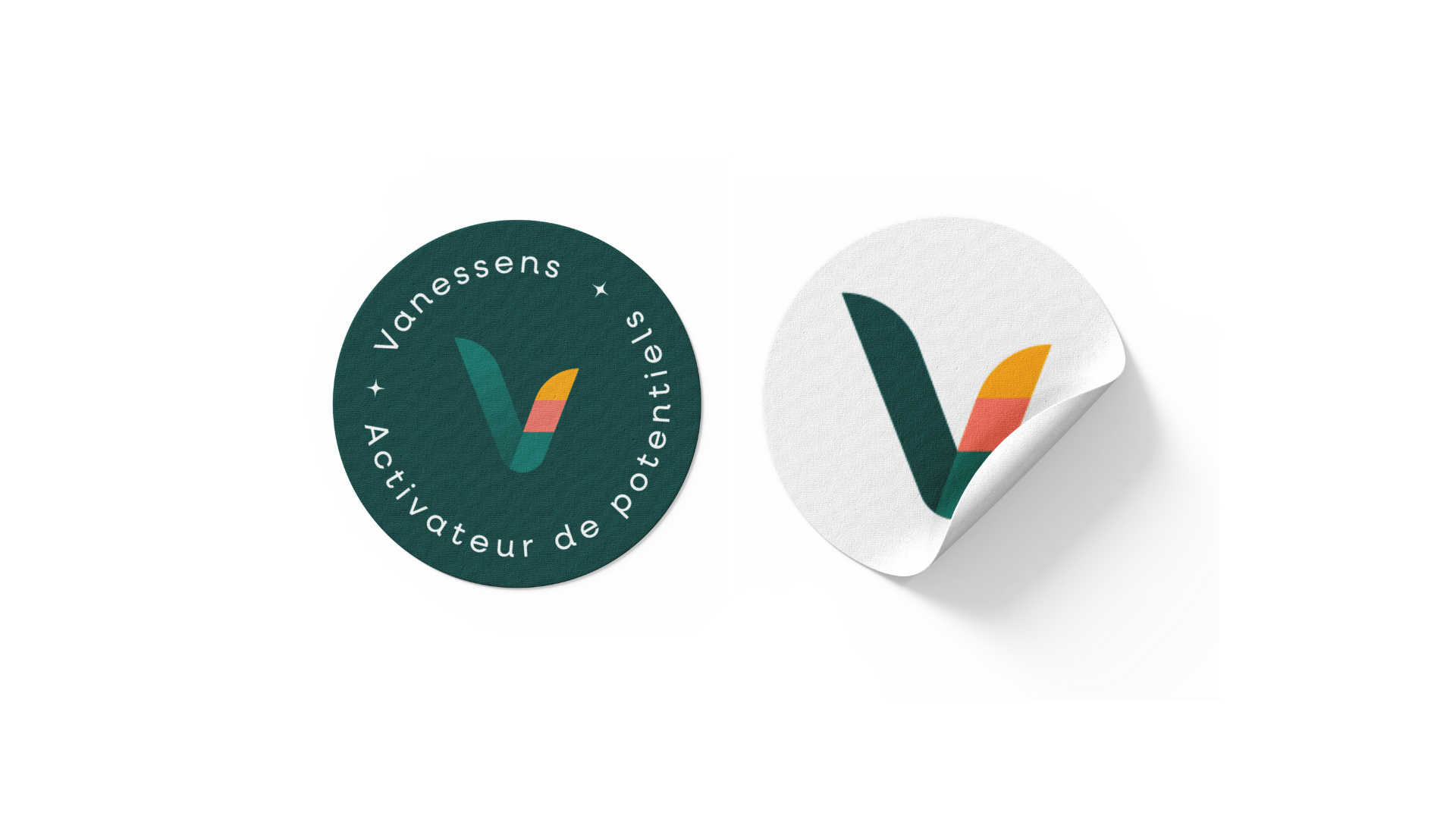 Stickers avec isotype Vanessens 