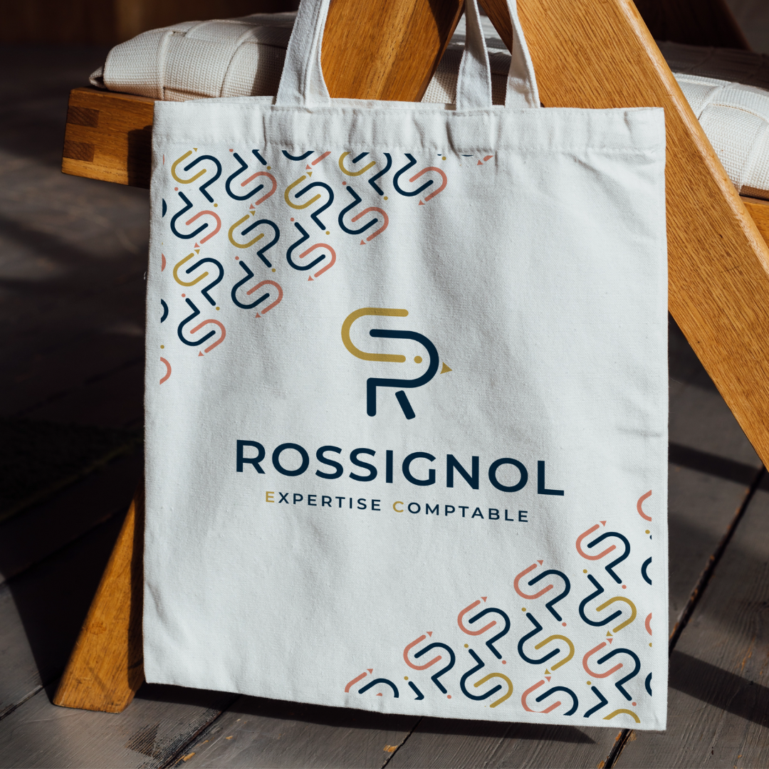 Tote bag Rossignol Expertise Comptable design pattern 